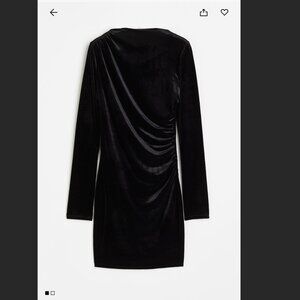 H&M Gathered Jersey Dress Size S NEW WITH TAG!